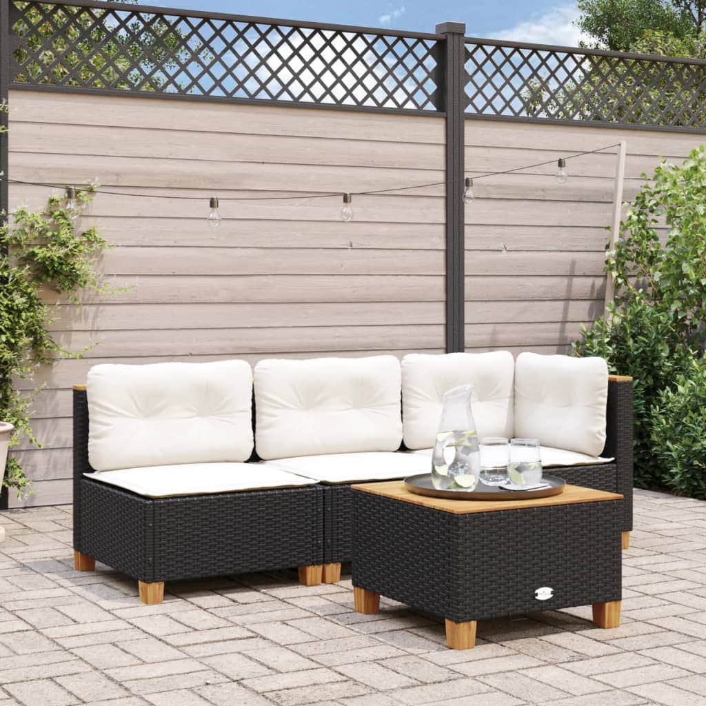 Decorative Garden Sofa with Cushions 3 Relaxing Seating Essentials