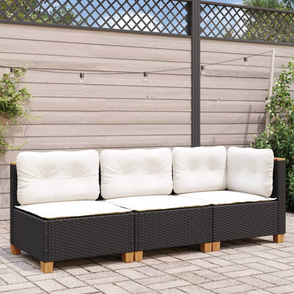 Decorative Garden Sofa with Cushions 3 Relaxing Seating Essentials