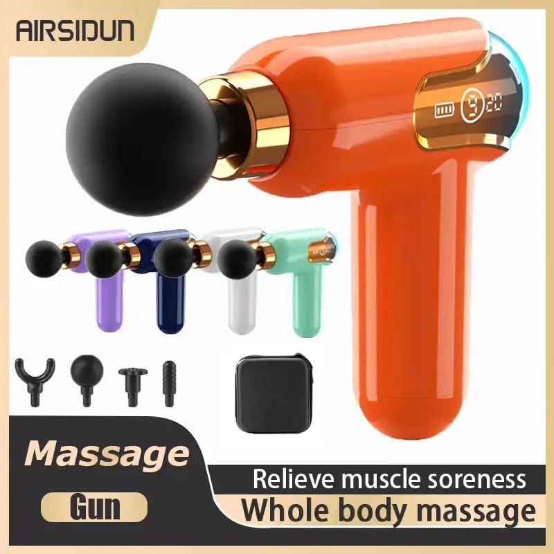 Deep Tissue Massage Gun with LCD Display - Relieve Muscle Soreness for Fitness Exercise - Whole Body Electronic Massager
