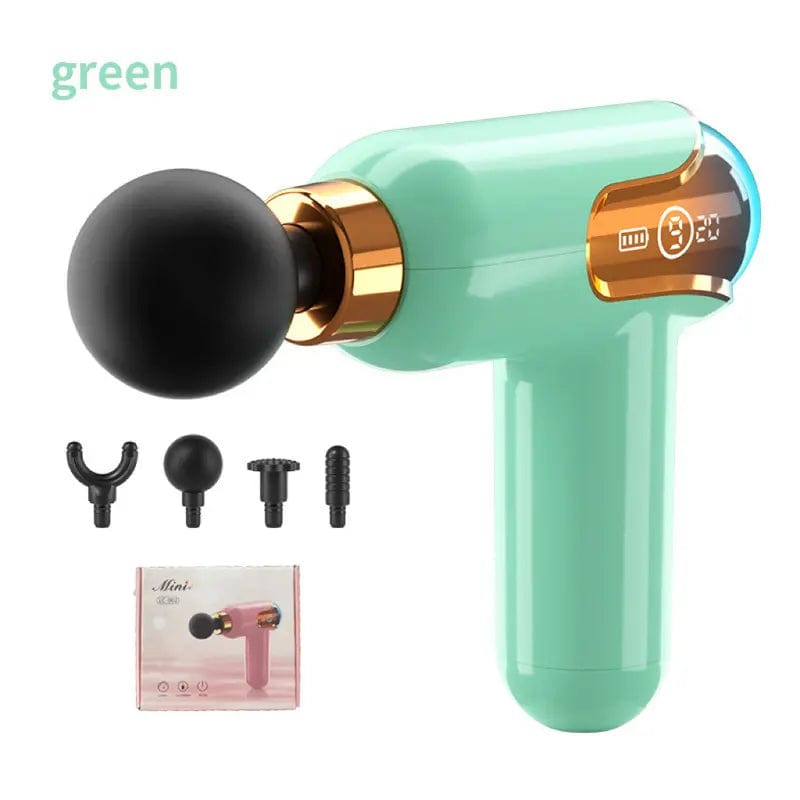 Deep Tissue Massage Gun with LCD Display - Relieve Muscle Soreness for Fitness Exercise - Whole Body Electronic Massager
