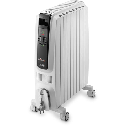 DeLonghi 1500W Dragon 4 Oil Column Heater with Electronic Timer