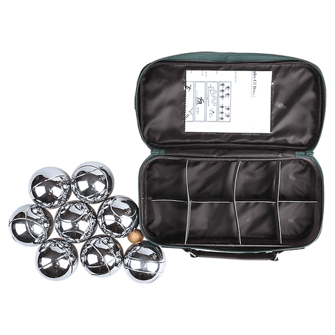 Deluxe Boules Bocce 8 Alloy Ball Set