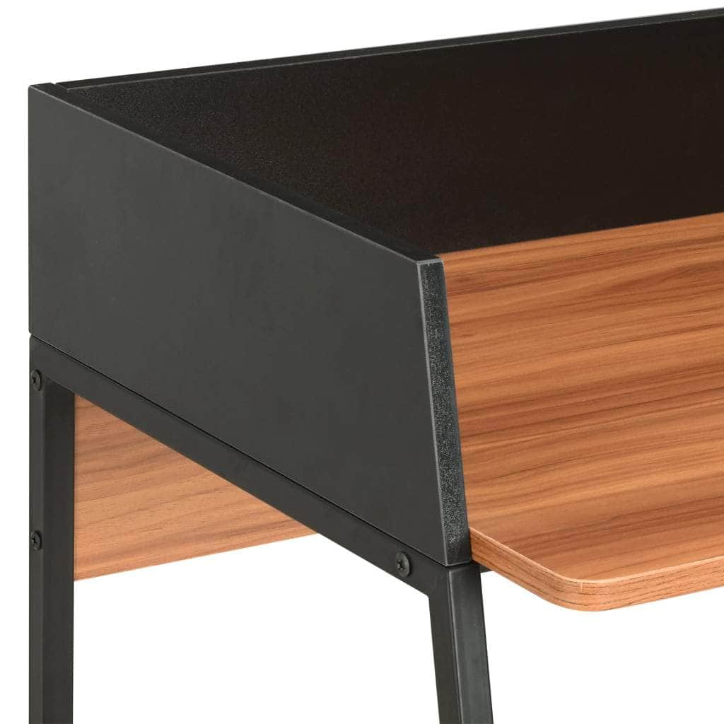 Desk Black and 'Brown