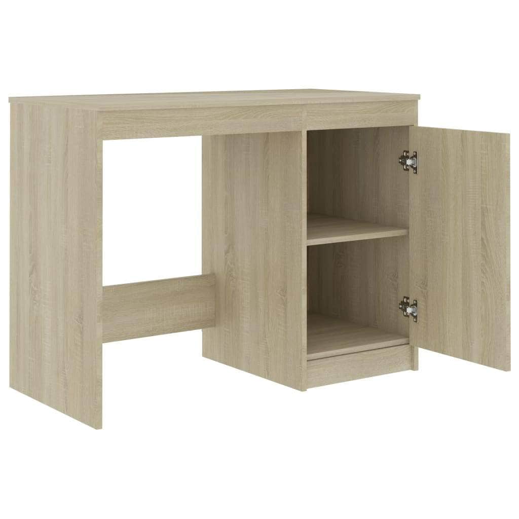 Desk Sonoma Oak Chipboard