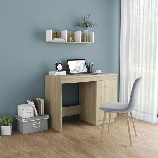 Desk Sonoma Oak Chipboard