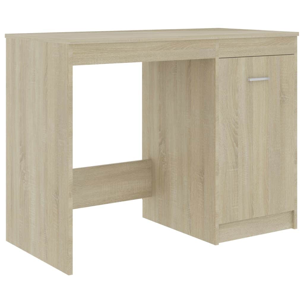 Desk Sonoma Oak Chipboard