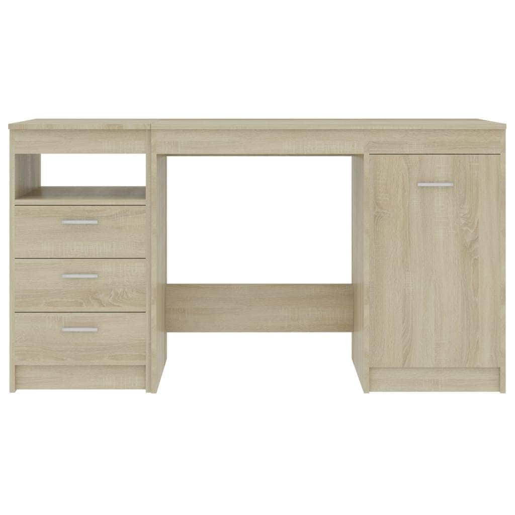 Desk Sonoma Oak Chipboard