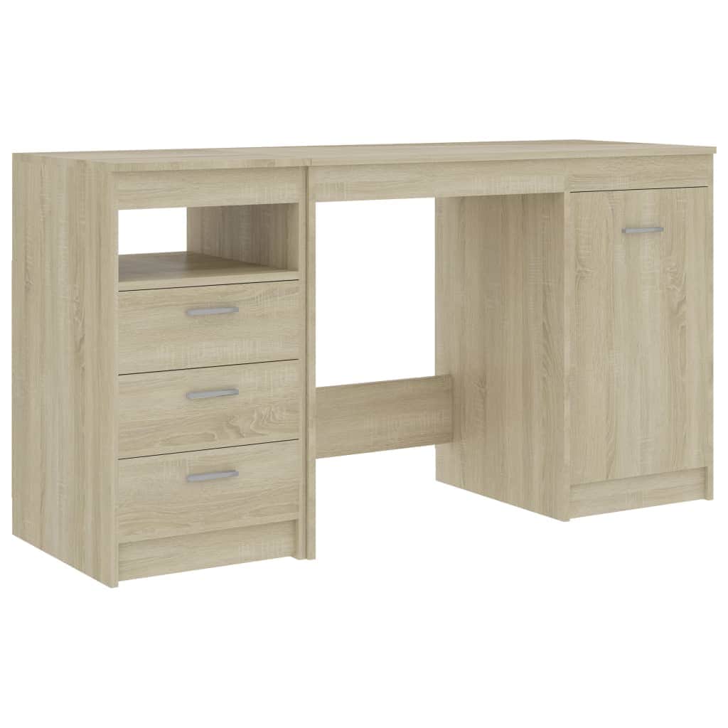 Desk Sonoma Oak Chipboard