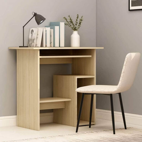 Desk Sonoma Oak Chipboard