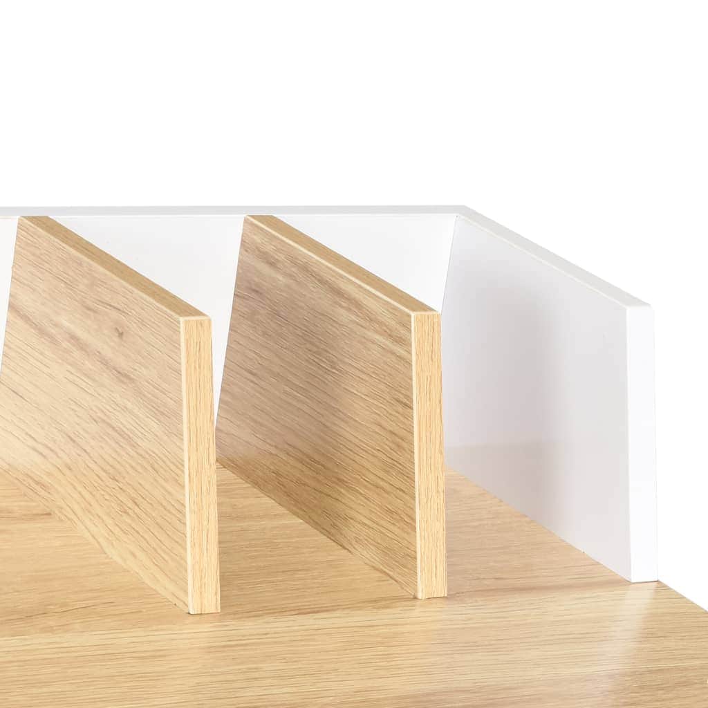 Desk White and Natural