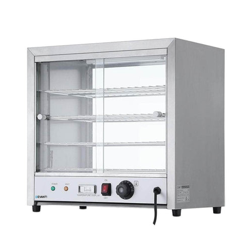 Commercial Food Warmer Hot Display Showcase Cabinet 54Cm