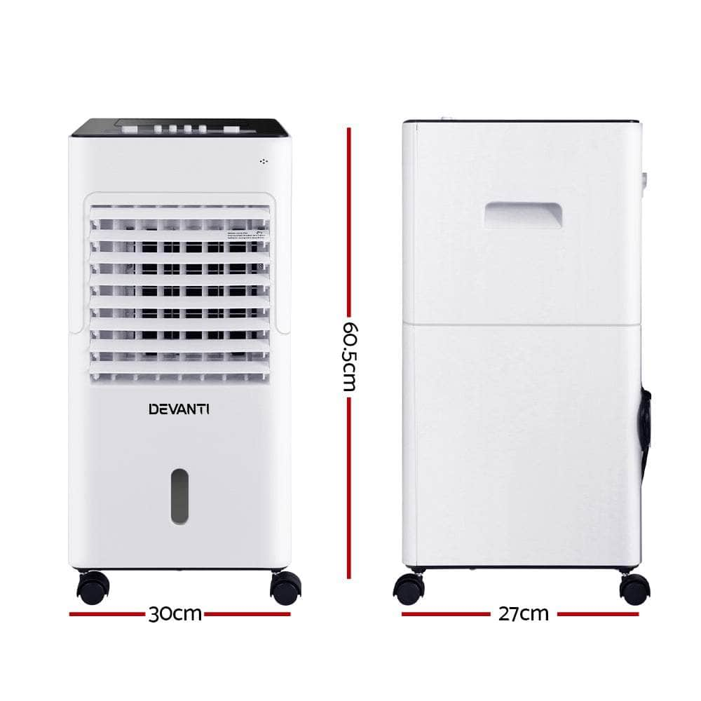 Devanti Evaporative Portable 6L Cooling Fan Humidifier
Air Cooler