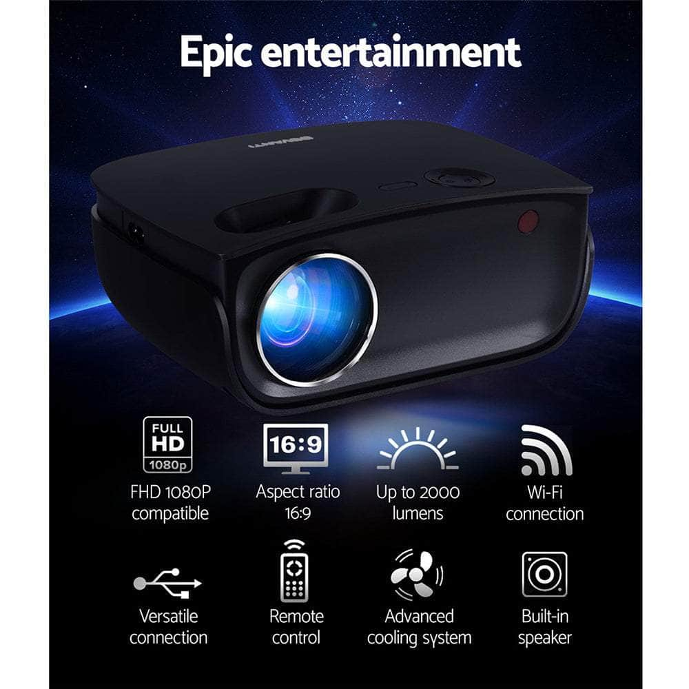 Devanti Mini Video Projector black