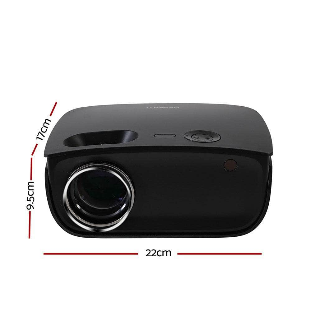 Devanti Mini Video Projector black