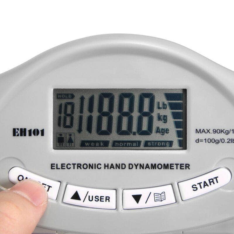 Digital Dynamometer Hand Grip Strength Tester Measure Muscle Power