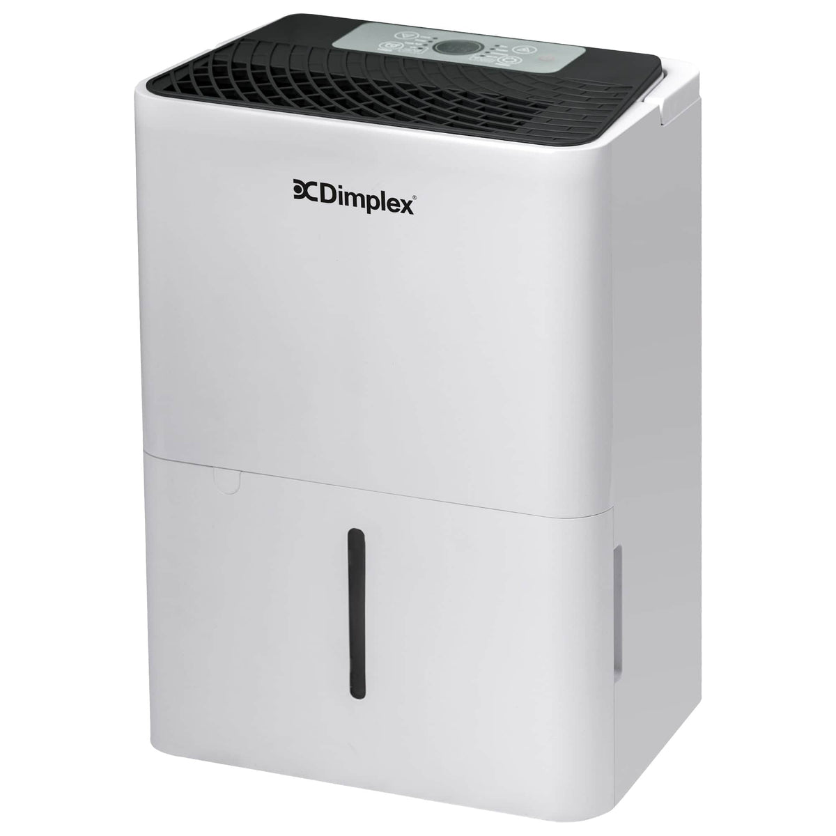 Dimplex Portable 12L Dehumidifier Black & White Compact Home Moisture ...