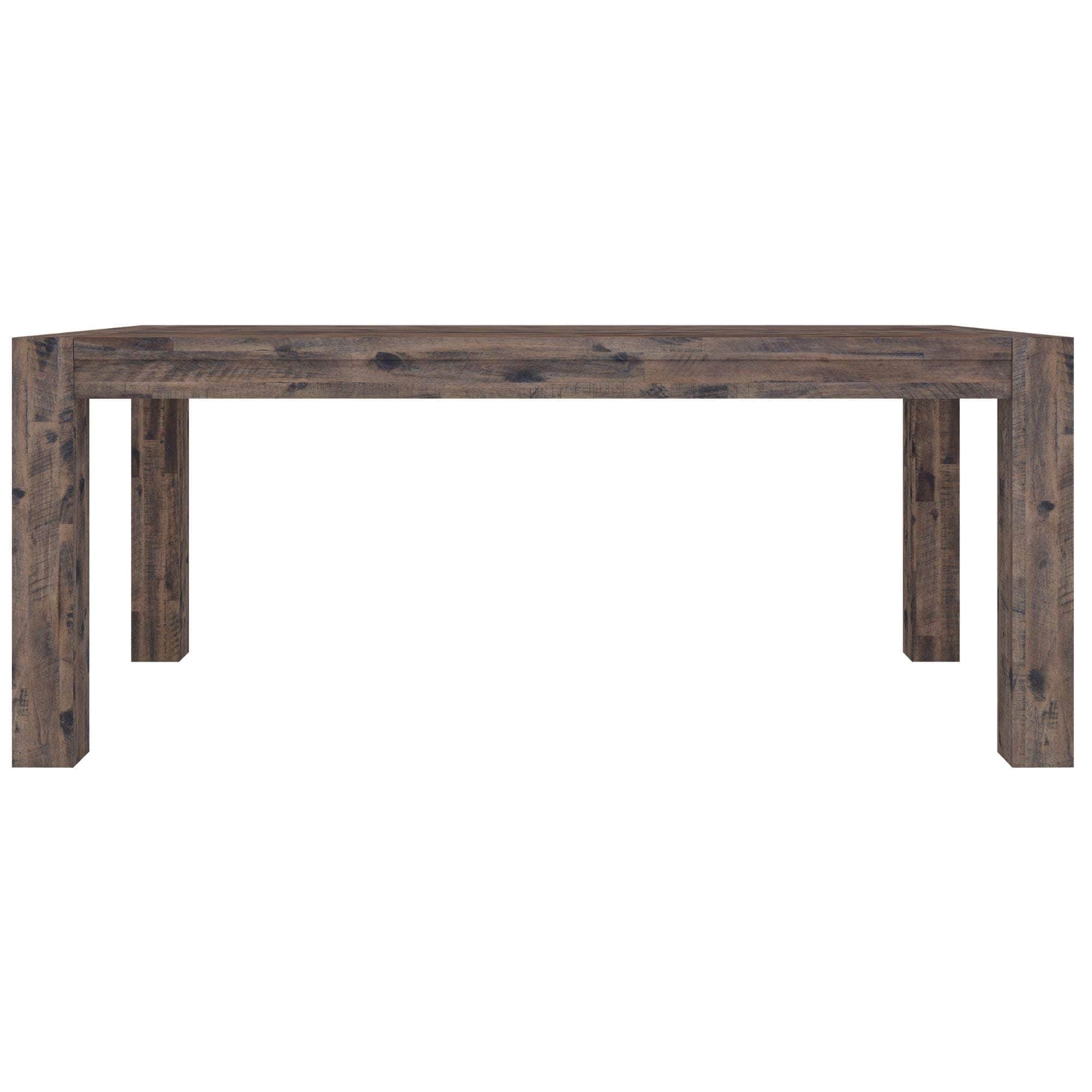 Dining Table 210Cm 8 Seater Solid Acacia Timber Wood - Stone Grey