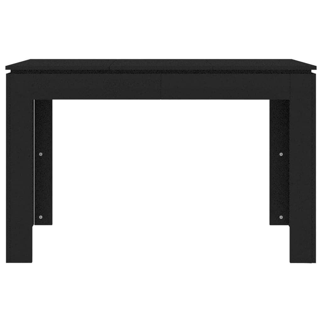 Dining  Table Black  Chipboard