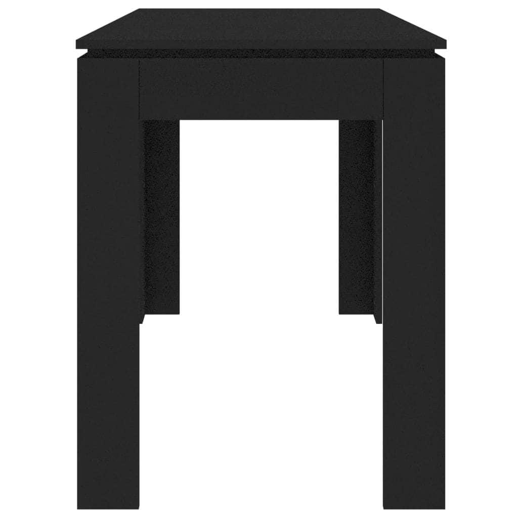 Dining  Table Black  Chipboard