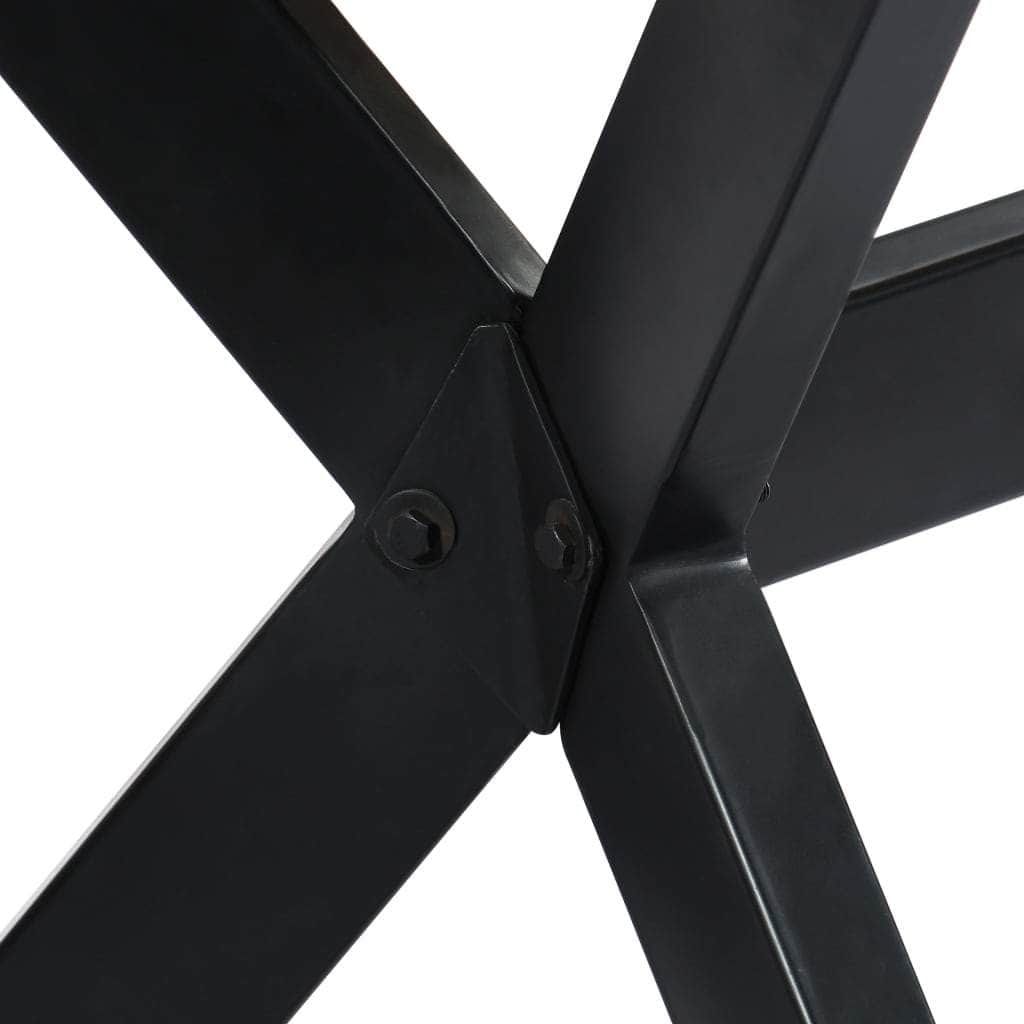 Dining Table durable  Solid Rough Mango Wood