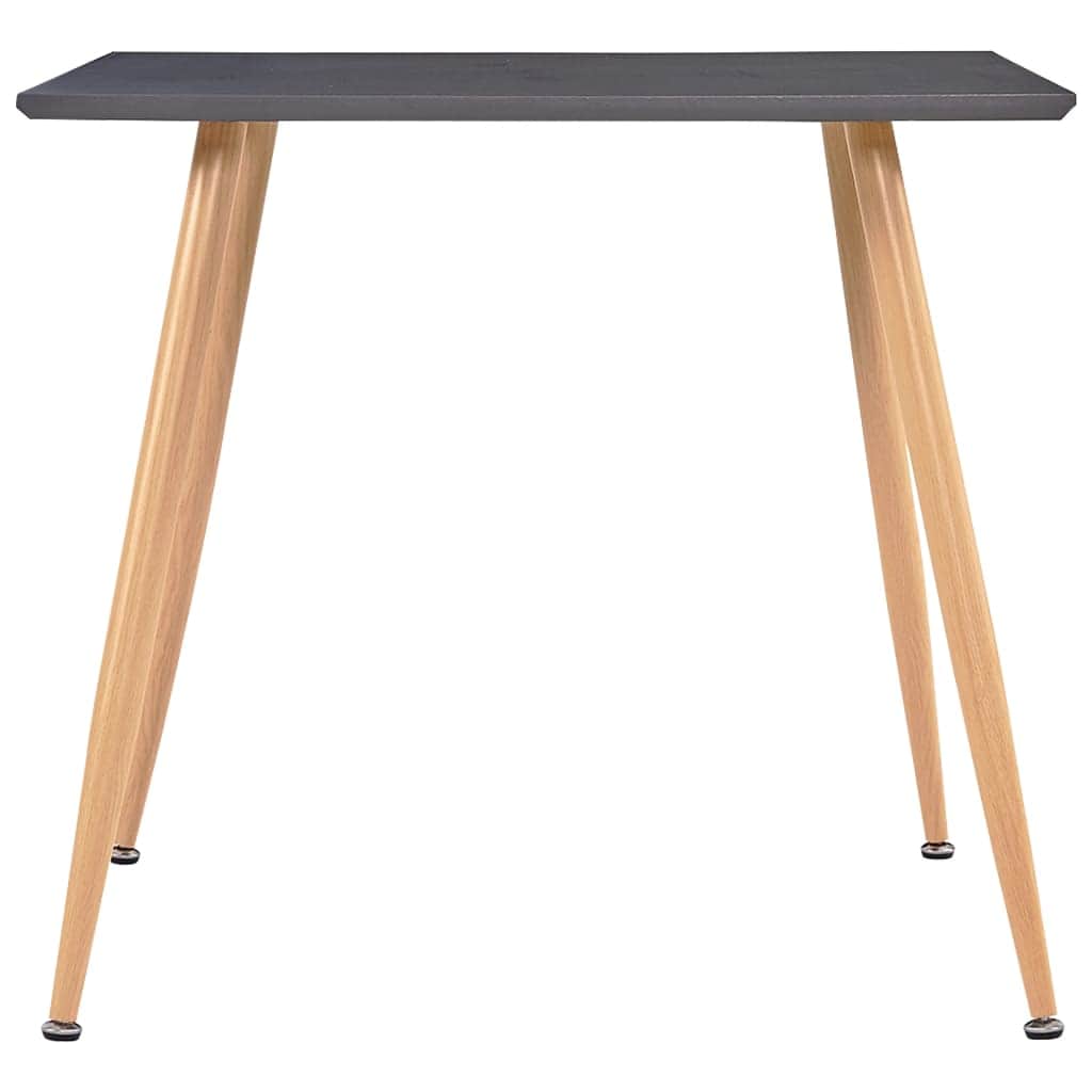 Dining Table Grey and Oak  MDF