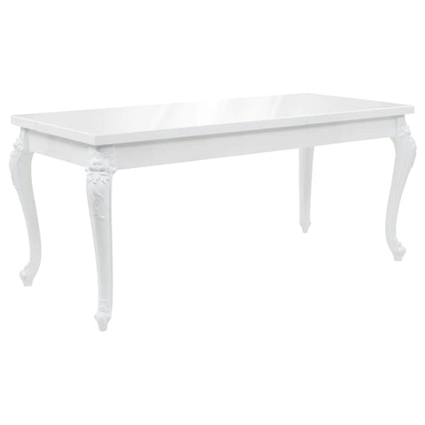 Dining Table High Gloss White