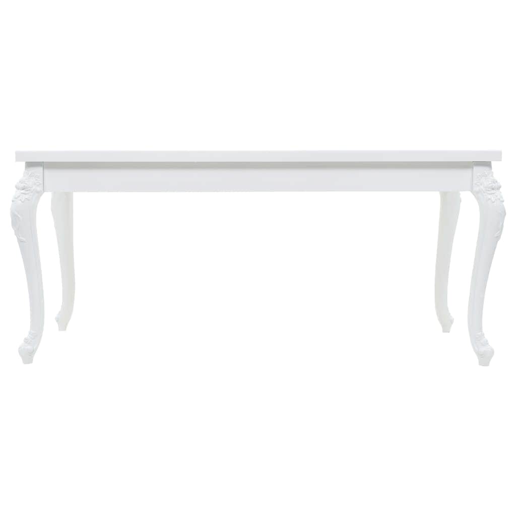 Dining Table High Gloss White