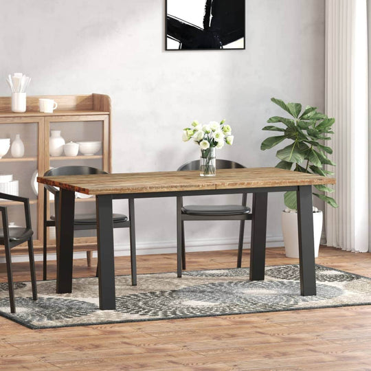 Dining Table, Solid Acacia Wood