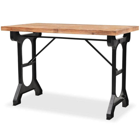 Dining Table Solid Fir Wood Top