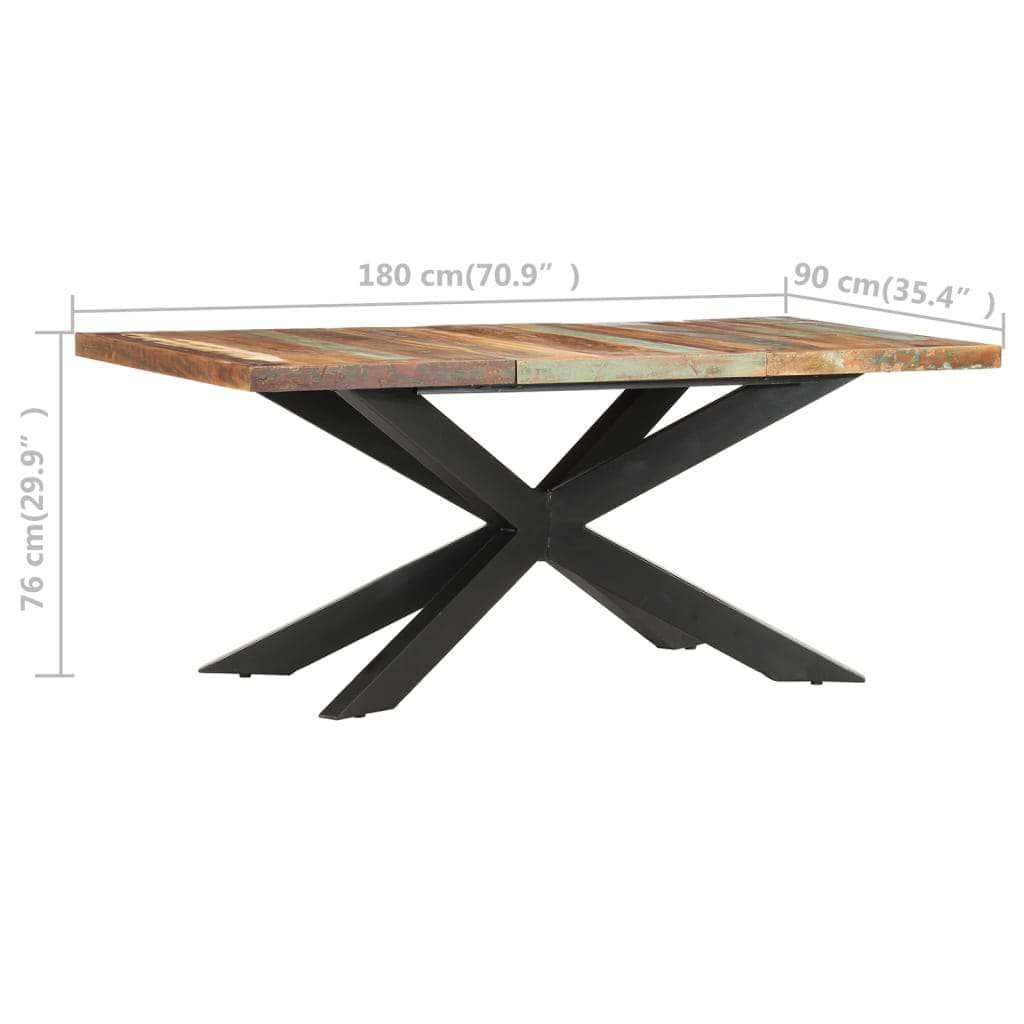 Dining Table Solid Reclaimed Wood