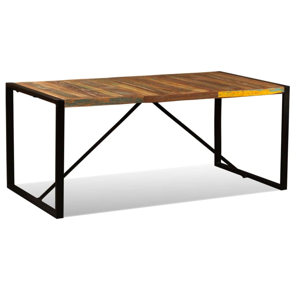 Dining Table Solid Reclaimed Wood 180 Cm