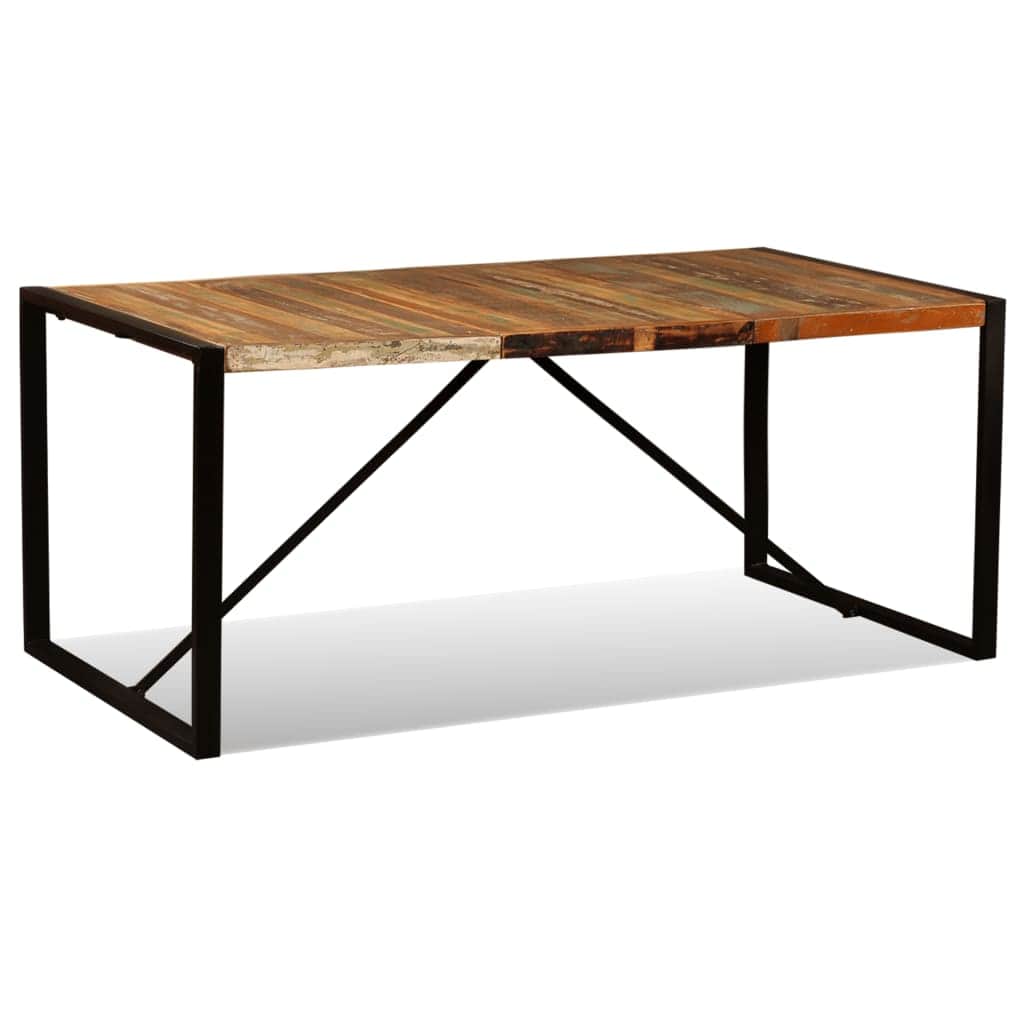 Dining Table Solid Reclaimed Wood 180 Cm