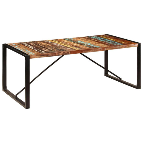 Dining Table Solid Reclaimed Wood