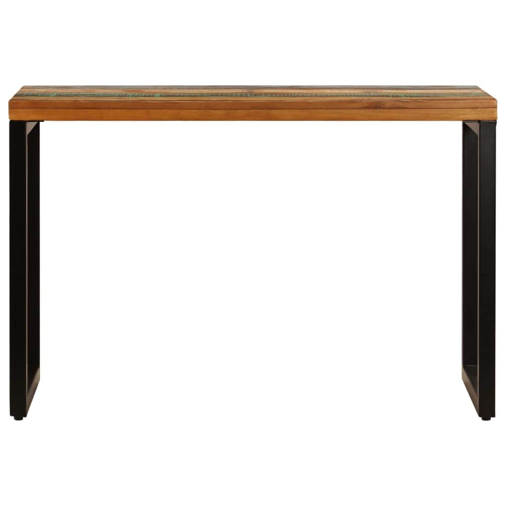Dining Table  Solid Reclaimed Wood and Steel