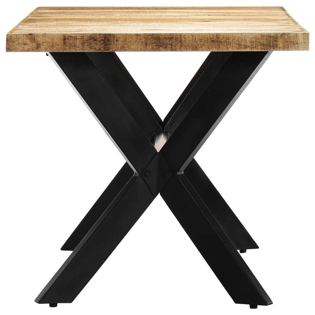 Dining Table, Solid Rough Mango Wood