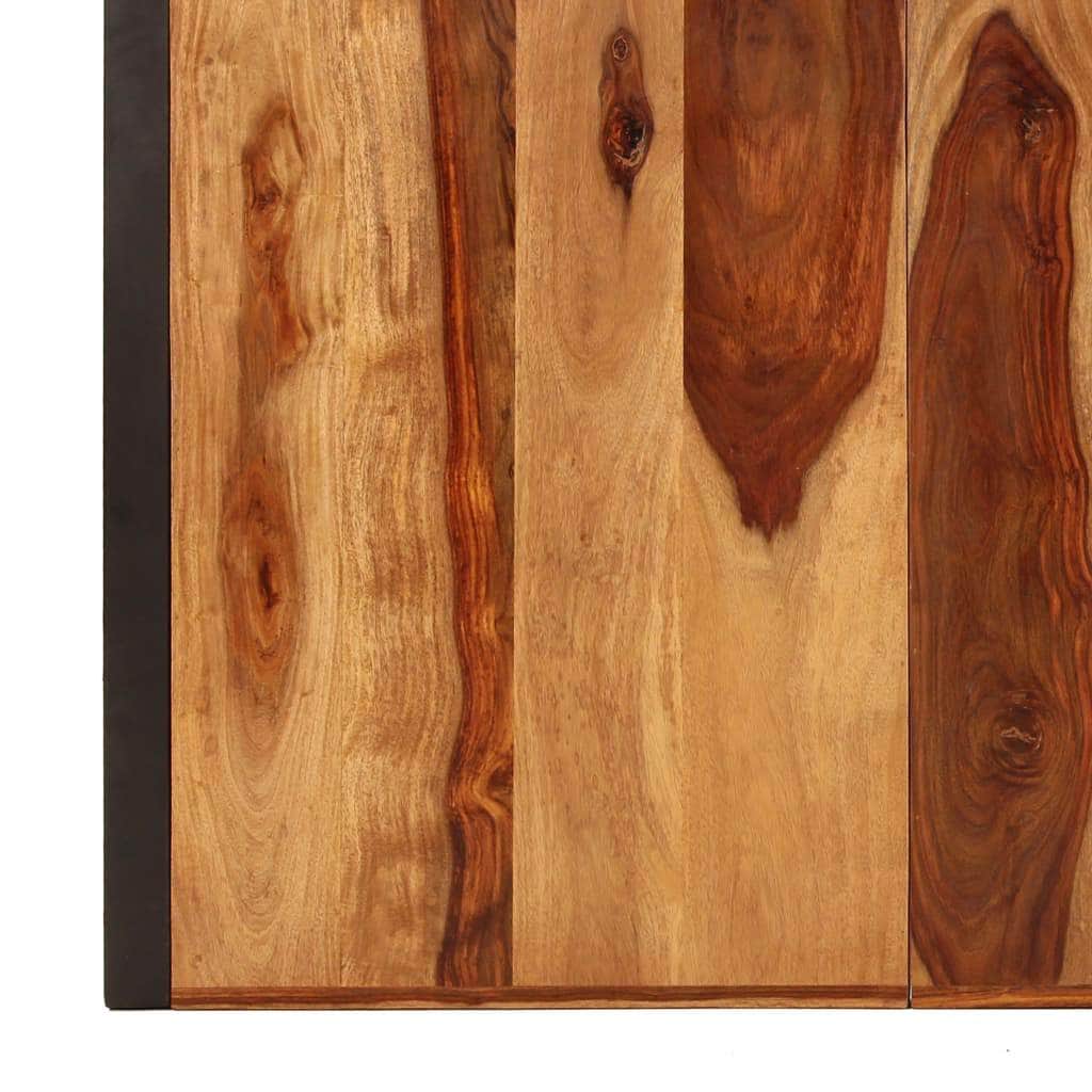Dining Table Solid Sheesham Wood Industrial