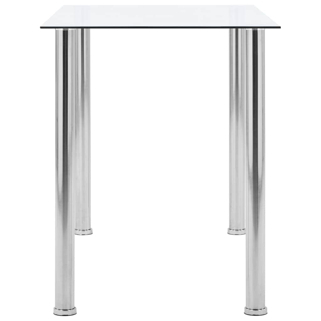 Dining Table Transparent Tempered Glass