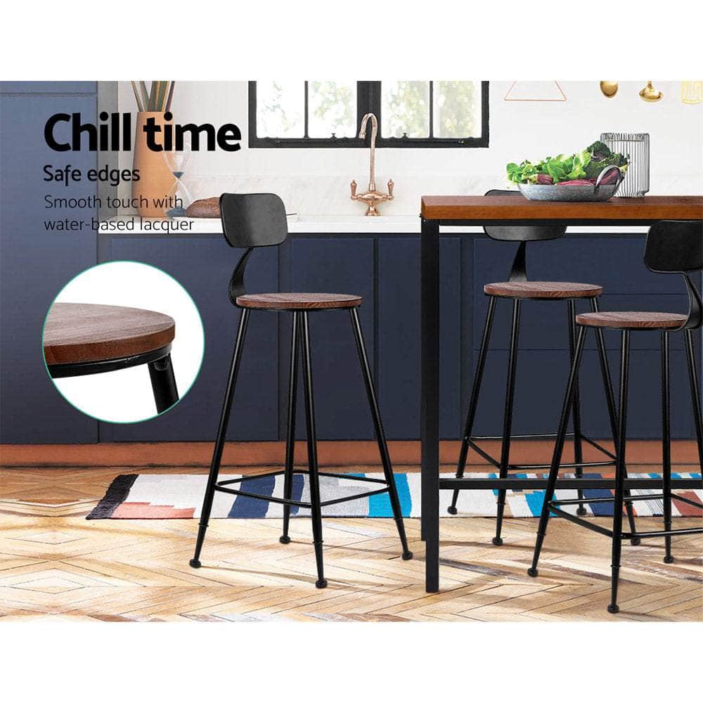 Discover the Charm of 4x Retro Barstools for Stylish Dining