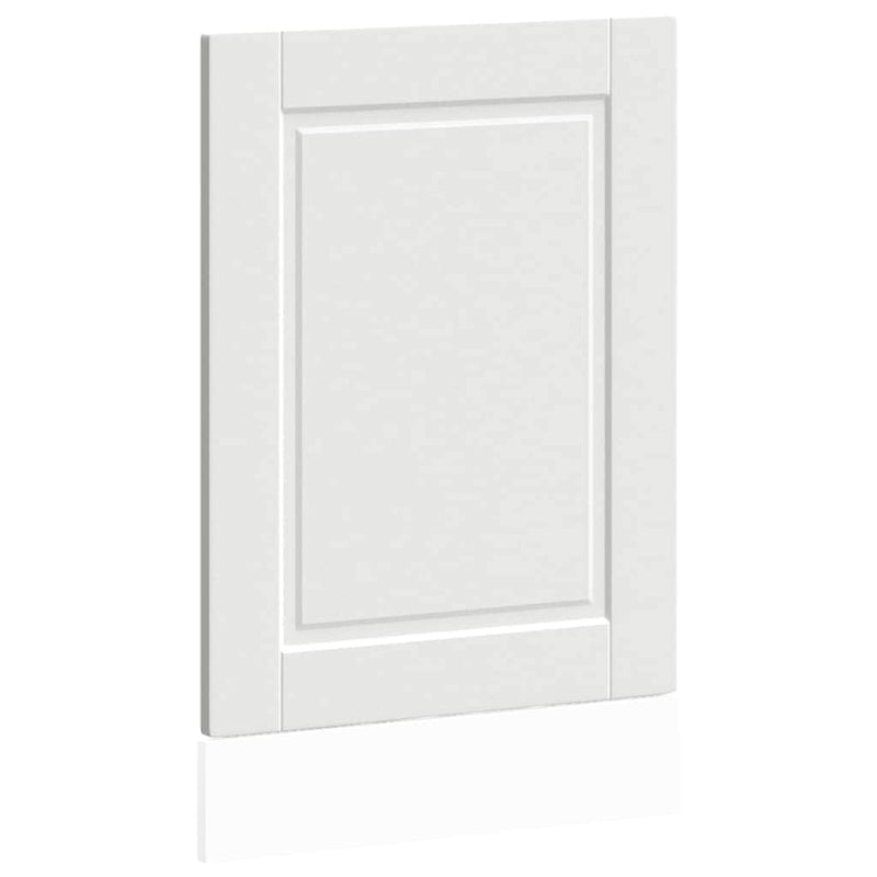 White colour - Dishwasher Panel Porto White - Engineered Wood