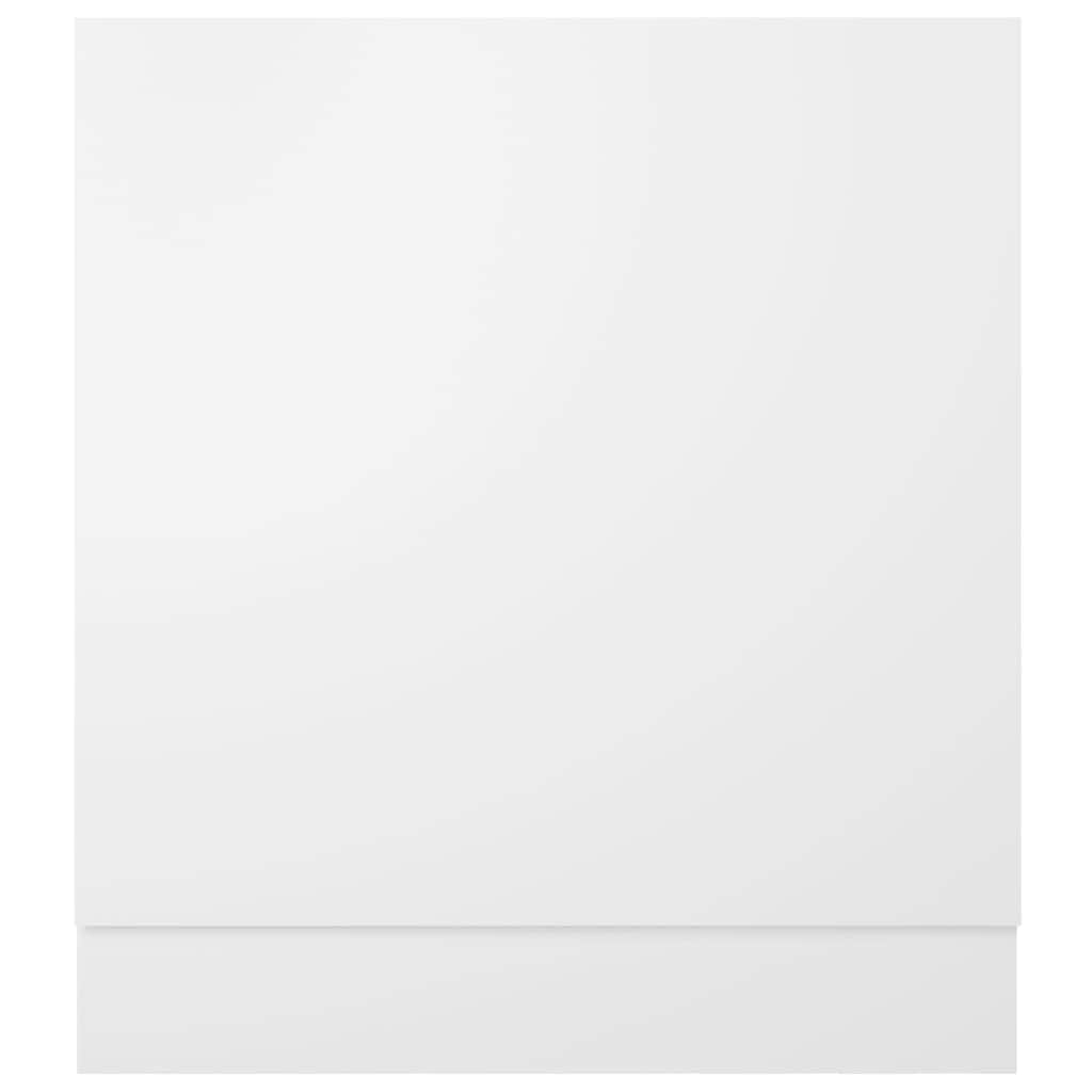 Dishwasher Panel White Engineered Wood