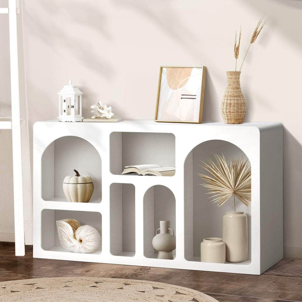 Display Cabinet with 6 Irregular Shelves