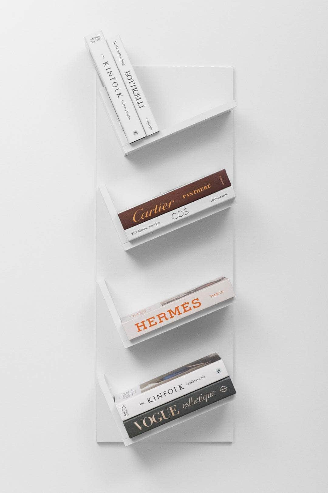 Display Shelf - Oak/White