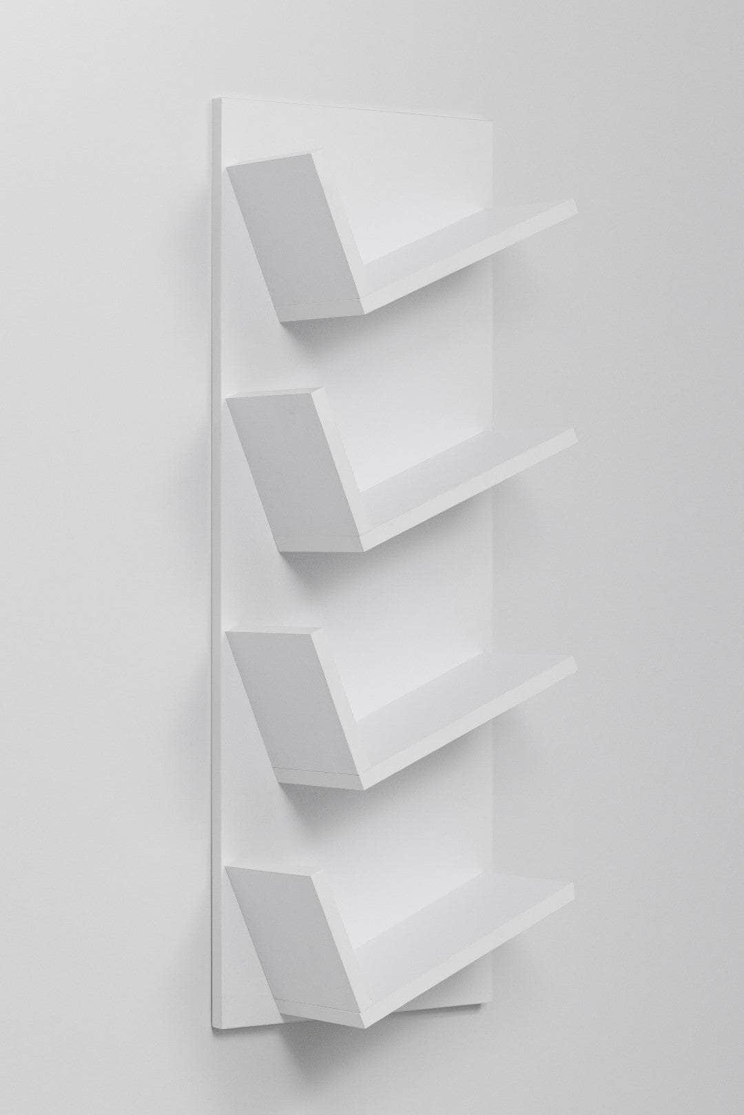 Display Shelf - Oak/White