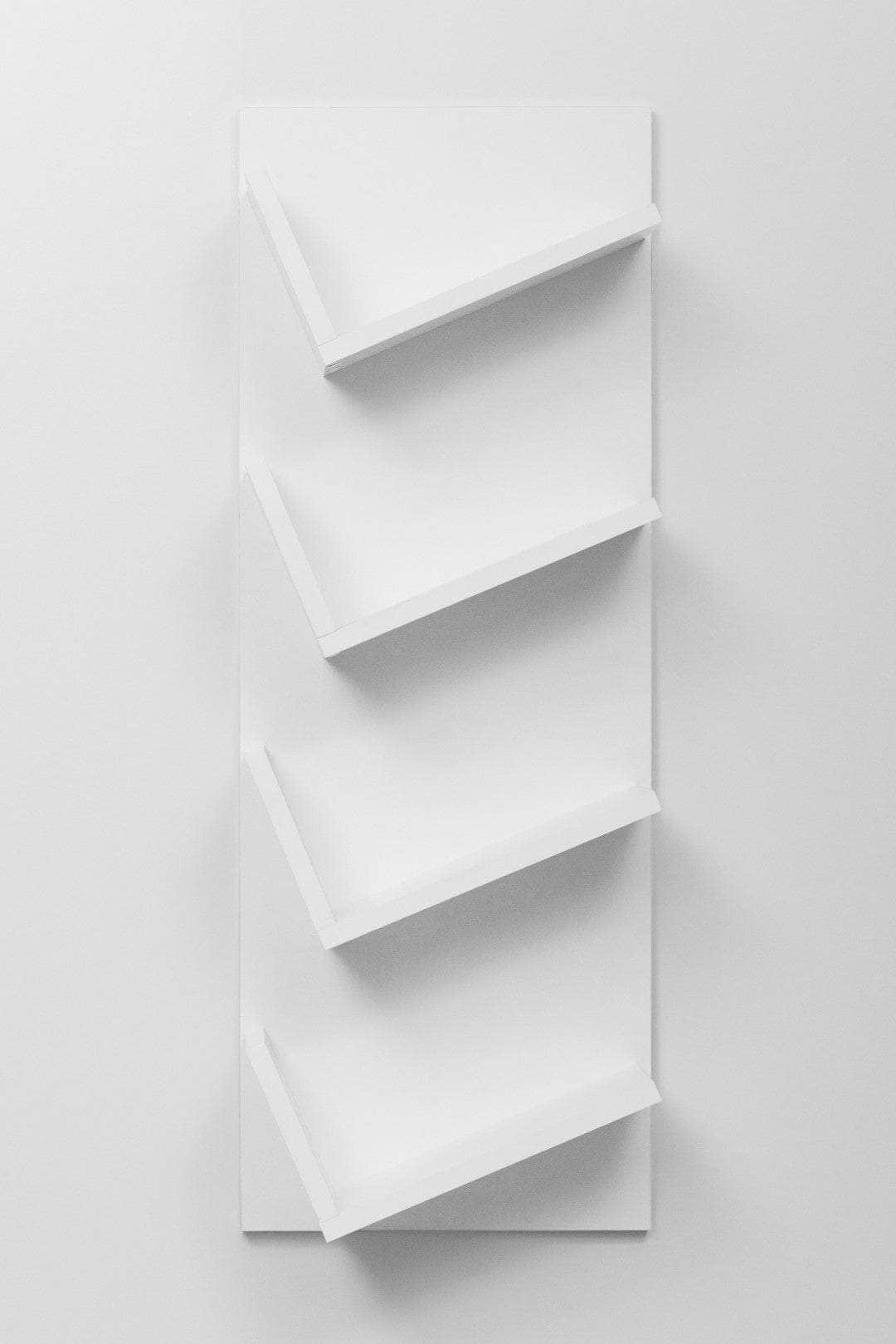 Display Shelf - Oak/White