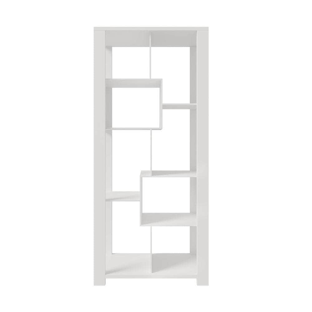 Display Shelf Open Multi-tier Shelves White