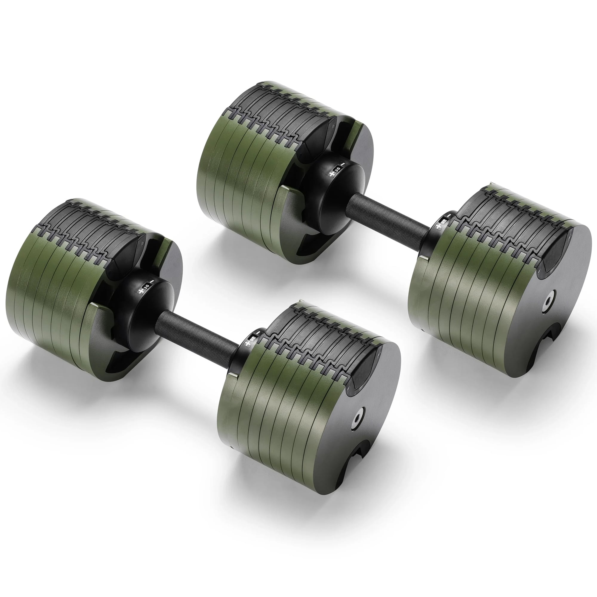Adjustable Dumbbells 72kg Compact 48.5x18x18cm