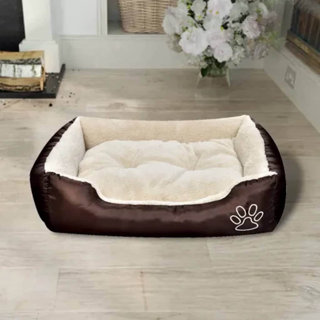 Dog Bed Brown and Beige XXL