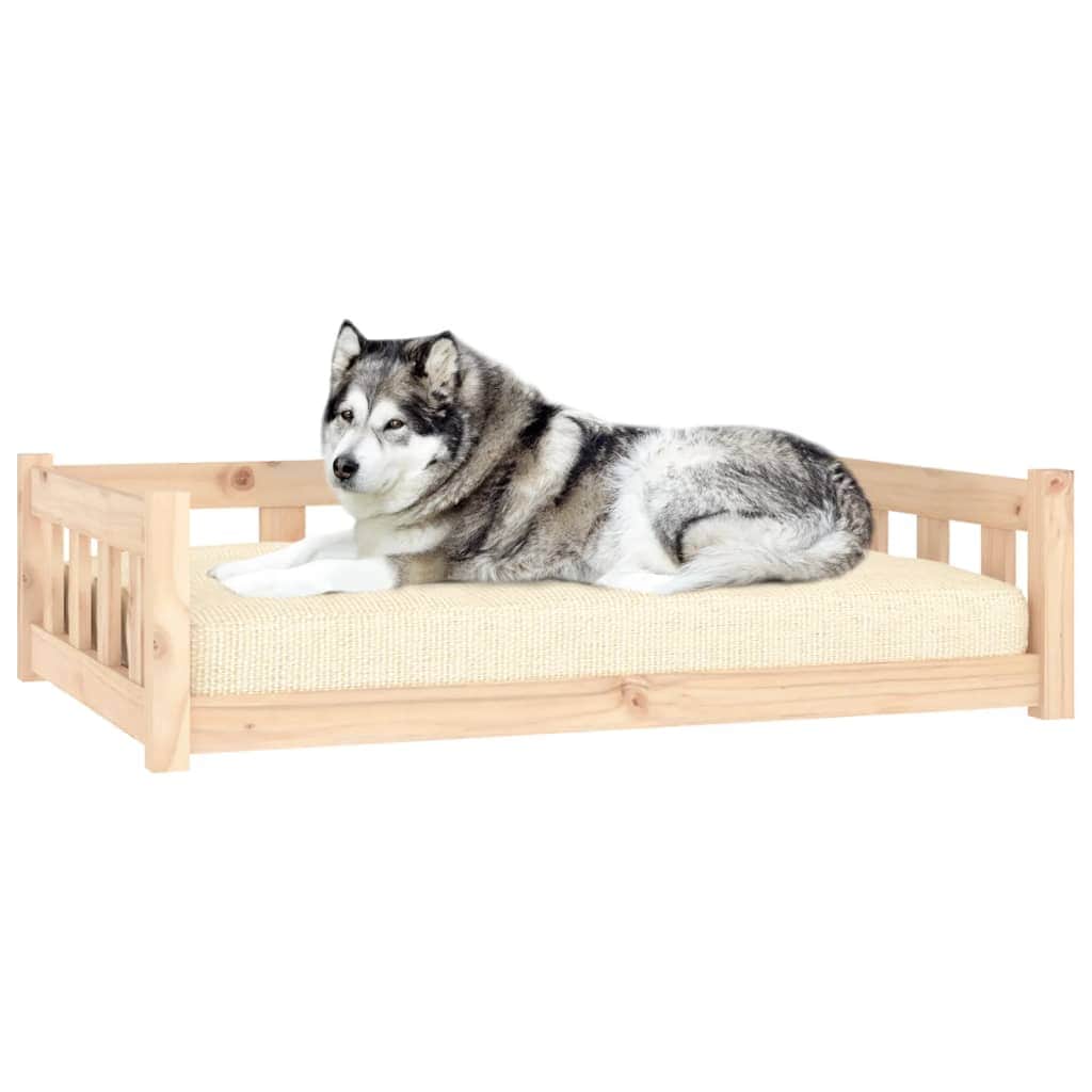 Dog Bed Solid Wood
