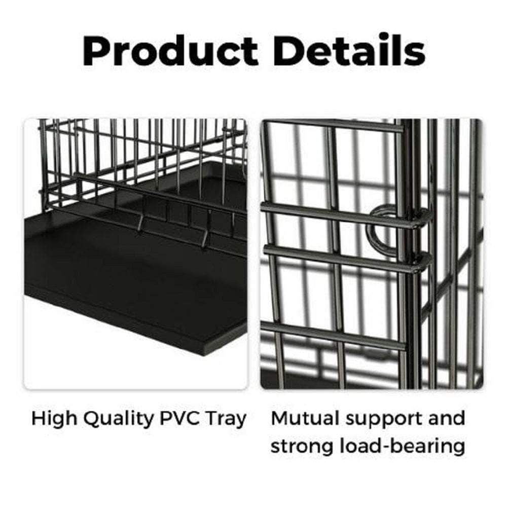 Dog Cage 24" 3 Doors