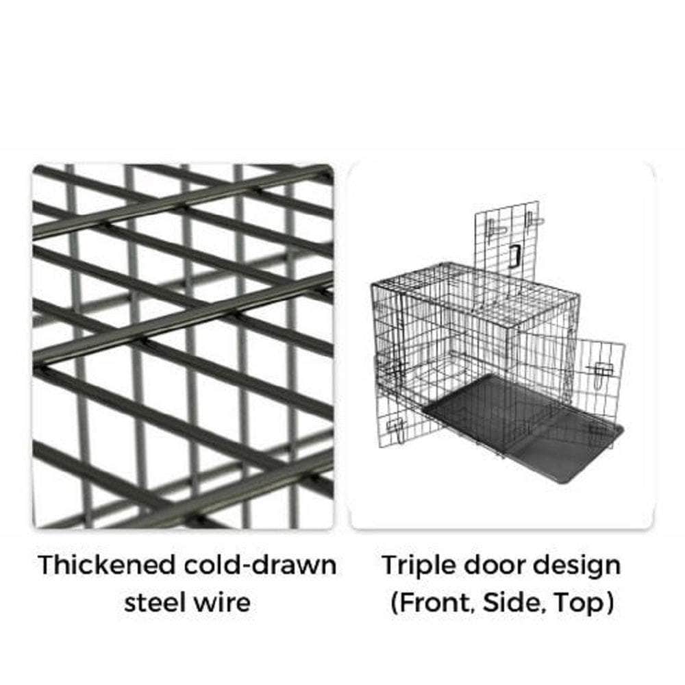 Dog Cage 24" 3 Doors